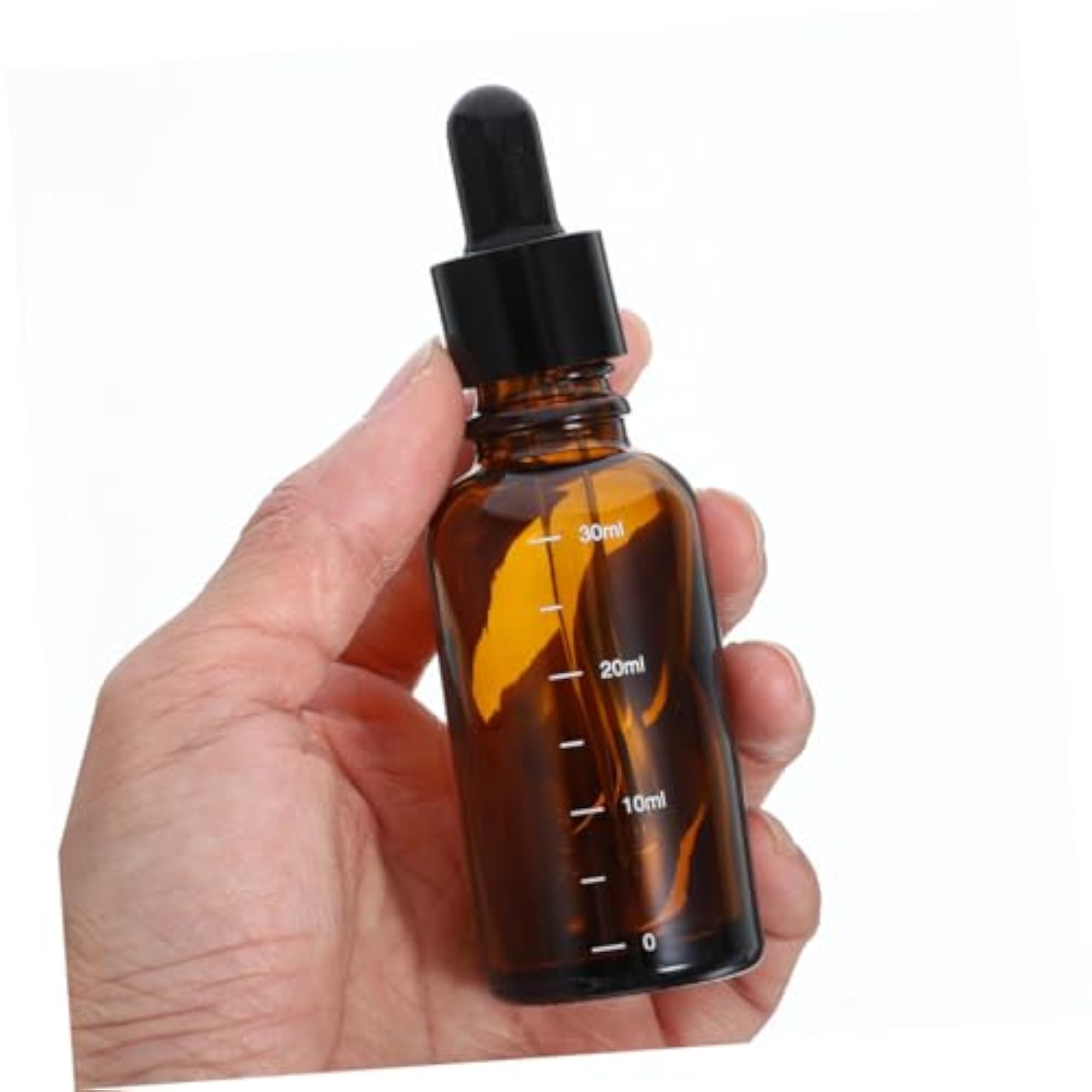 6pcs UV Protected Glass Dropper Bottles